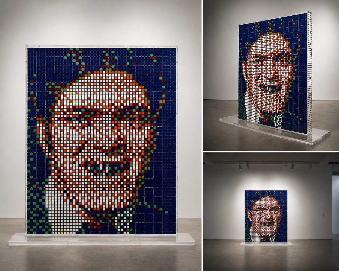 Invader, Jaws — installation views